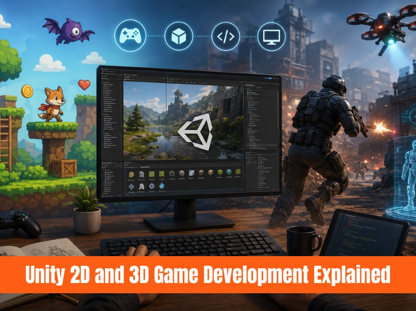 Unity 2D and 3D Game Development Explained