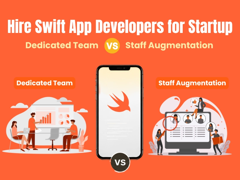 Hire Swift App Developers for Startup Dedicated Team vs Staff Augmentation