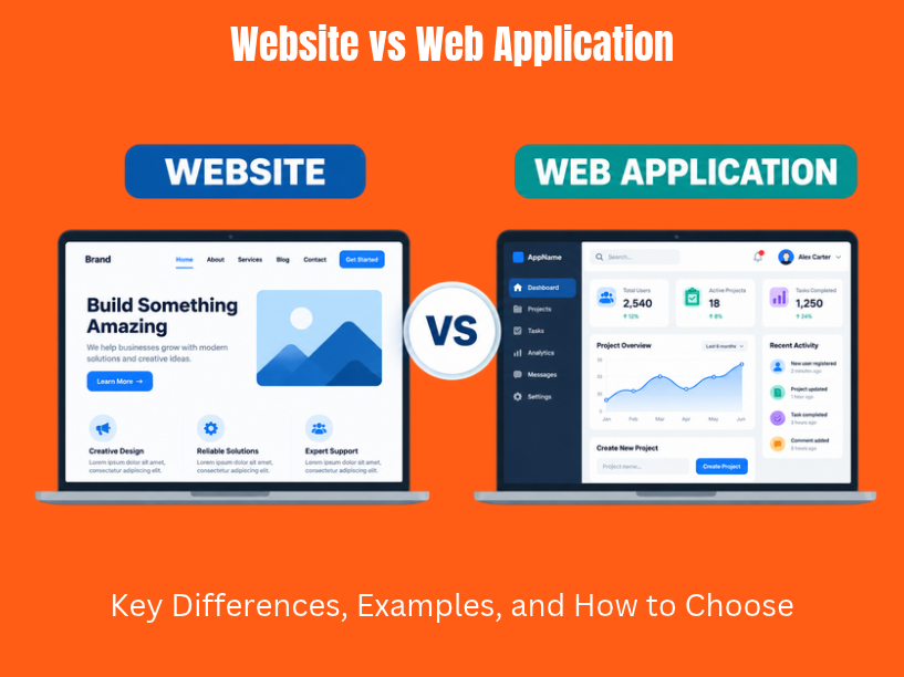 Website vs Web Application_ Key Differences, Examples, and How to Choose
